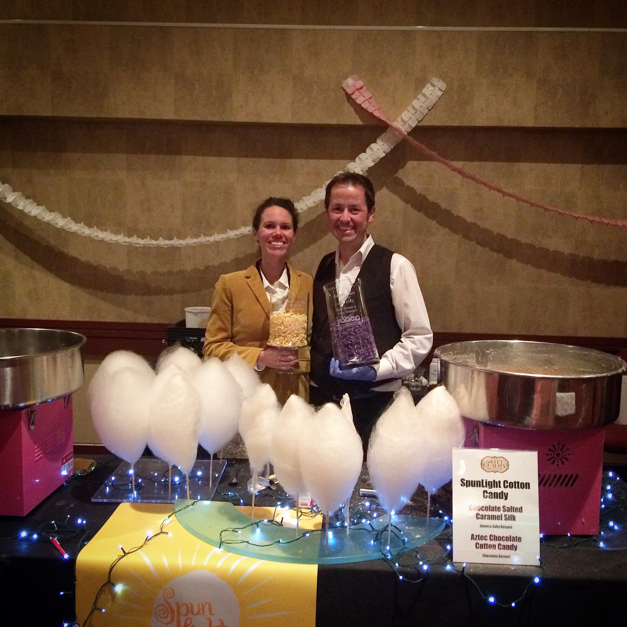 SpunLight award winning cotton candy
